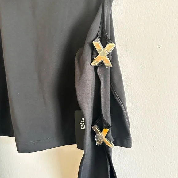 Savage X Fenty Black Cutout Crop Top Brand New - Picture 4 of 4